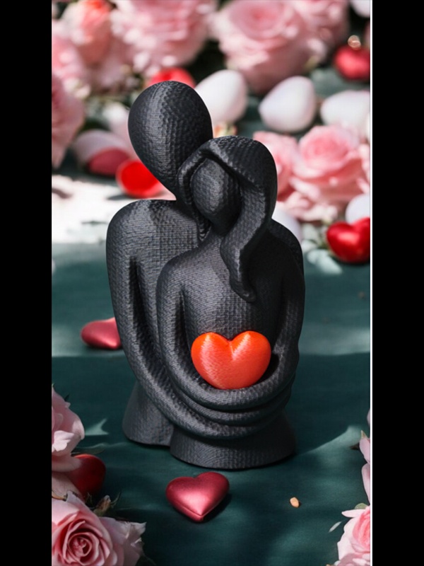 Romantična Stolna Dekoracija Par Zaljubljenih - Dekoracija, slika 2