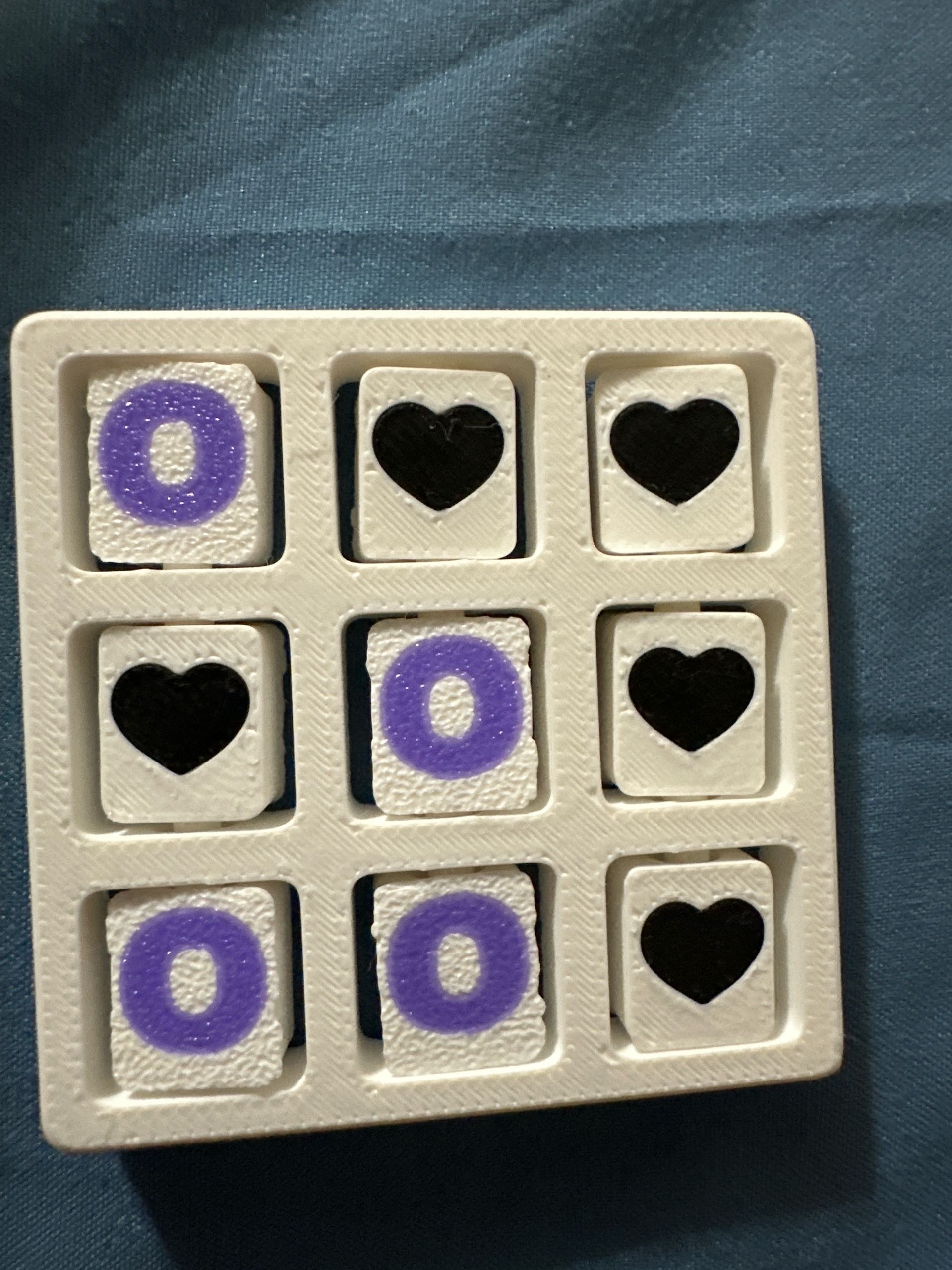 Tic Tac Toe Privezak Srce Za Dan Zaljubljenih - Privesci za ključeve, slika 4