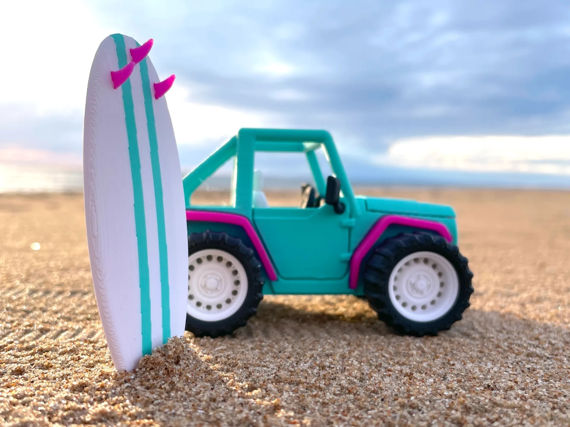 Surfer Džip Igračka - Leto, slika 2