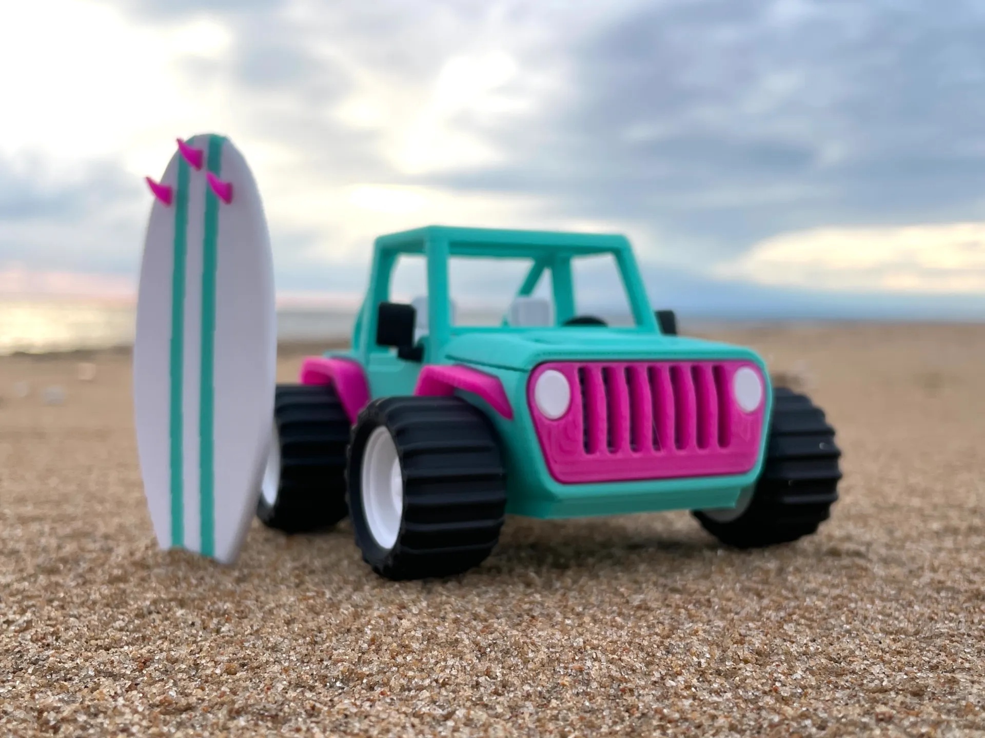 Surfer Džip Igračka - Leto, slika 4