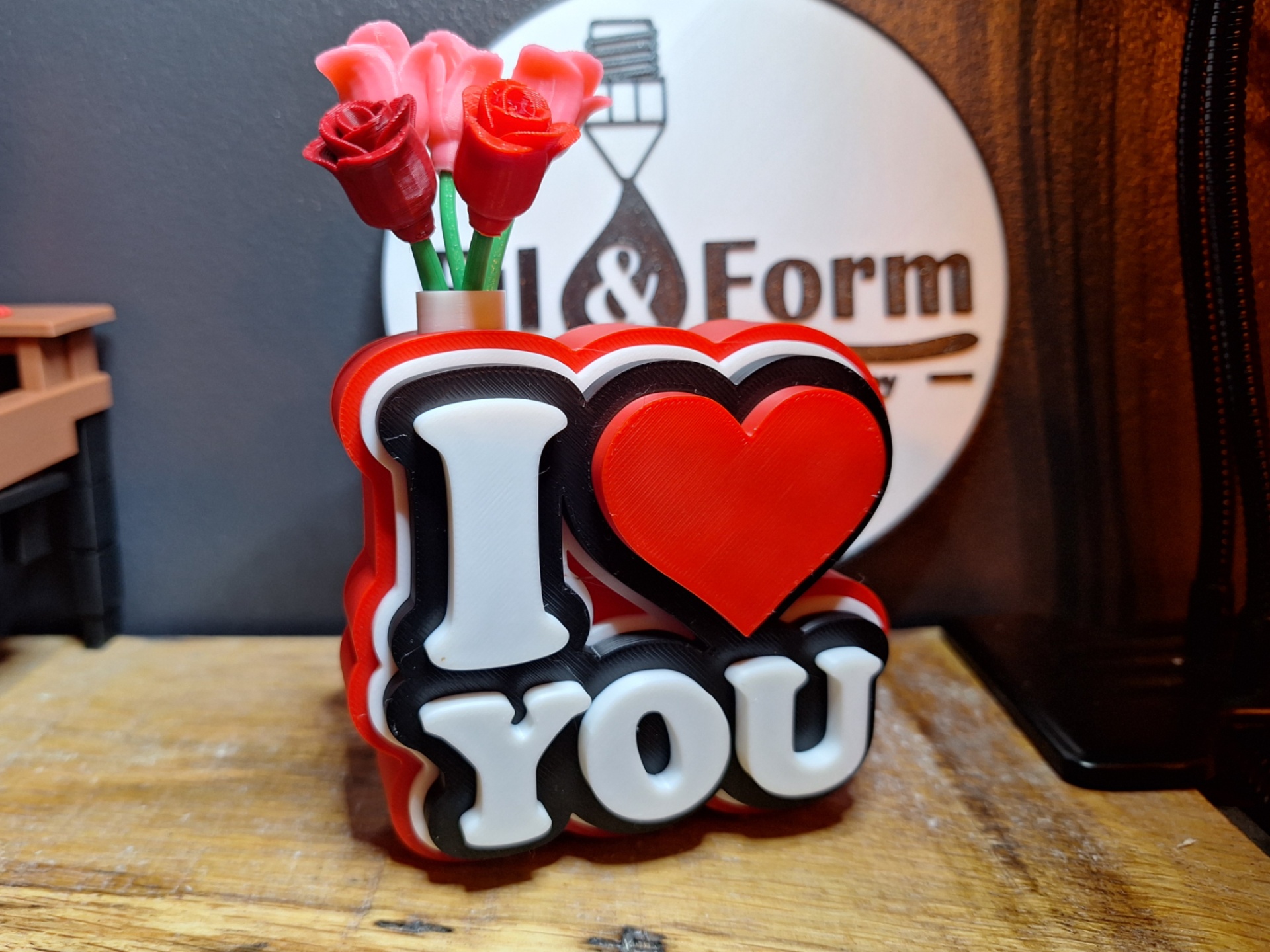 I Love You Dekorativna Vaza - Dekoracija, slika 4