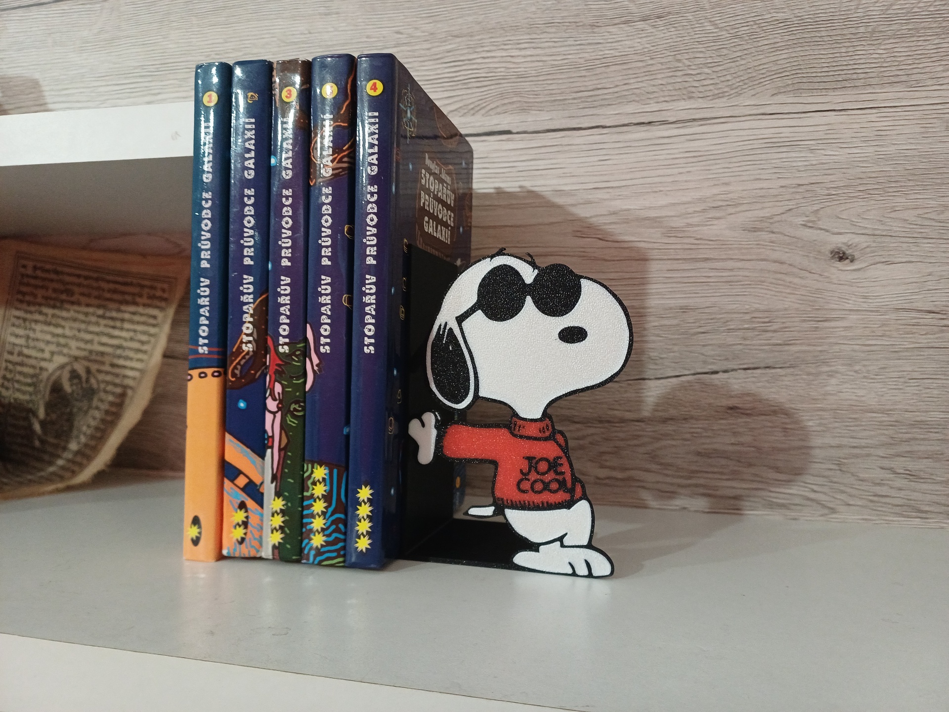 Držač Za Knjige - Snoopy  - Obeleživači i dodaci za knjige, slika 2