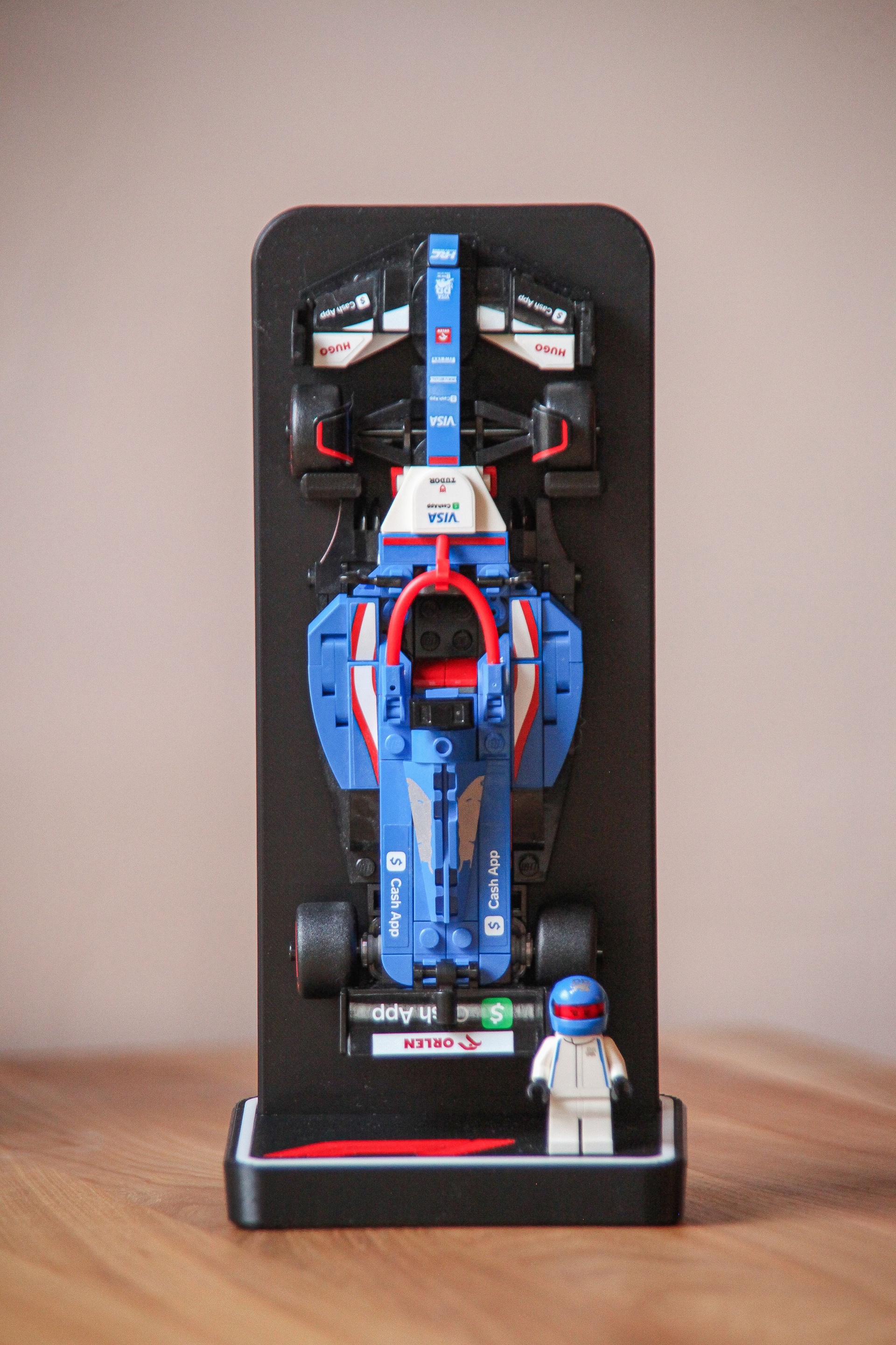 F1 Stalak za LEGO Speed Champions Automobile – 15 Timskih Ploča - Formula 1, slika 3