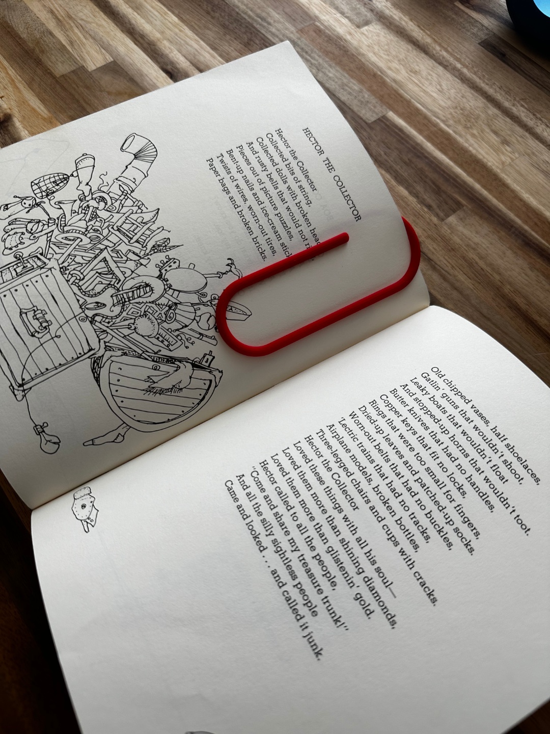 Obeleživač Stranica - Spajalica Dizajn - Obeleživači i dodaci za knjige, slika 3