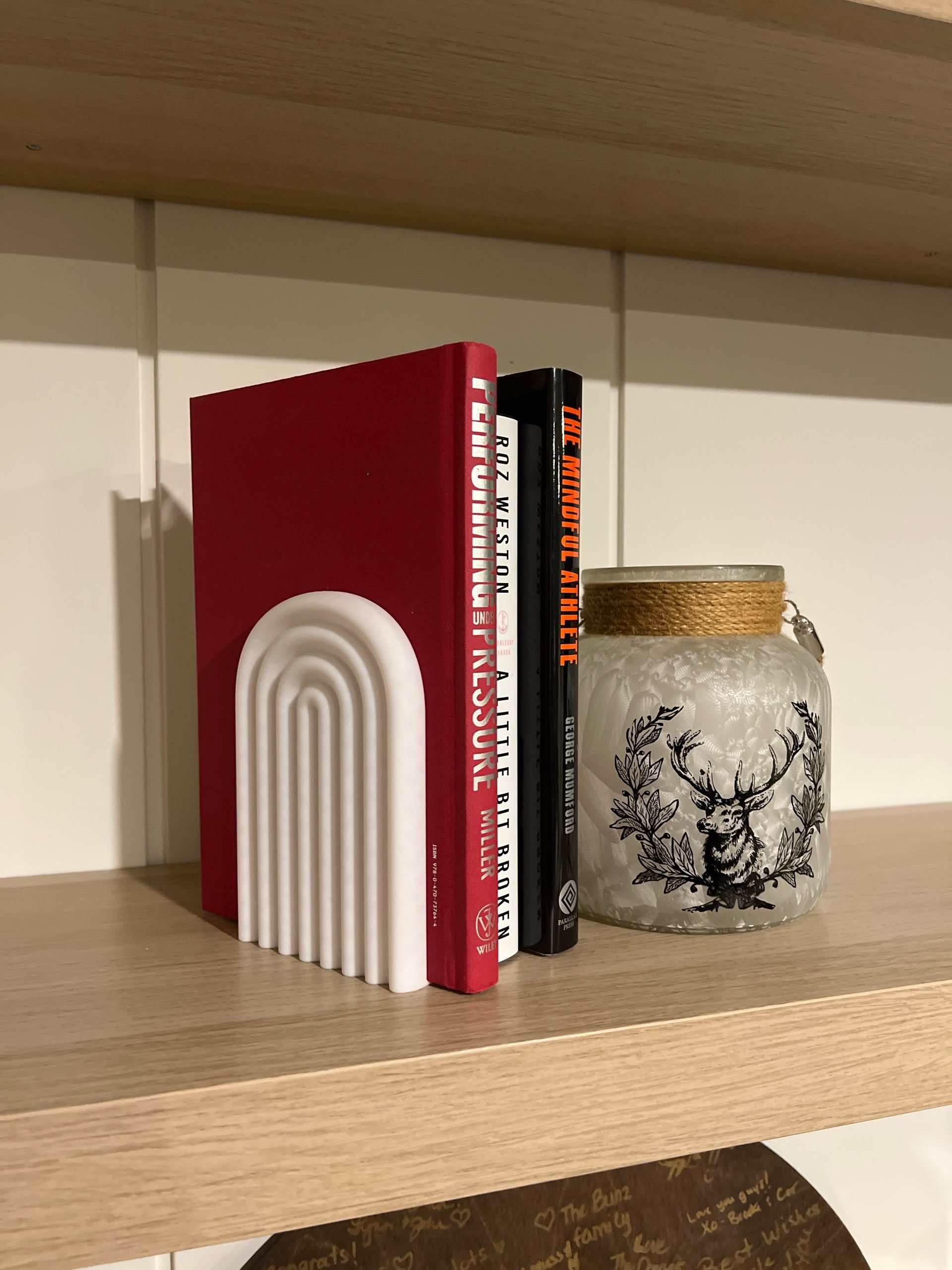 Moderni Držač Knjiga - Lučni Dizajn - Obeleživači i dodaci za knjige, slika 3