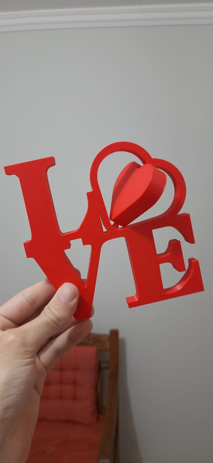 Love Znak Sa Rotirajućim Srcem Za Dan Zaljubljenih - Dekoracija, slika 4