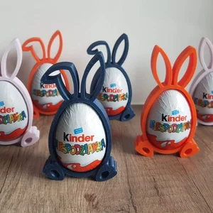 Uskršnji Držač za Kinder Jaje – Zec Iznenađenja - Uskrs