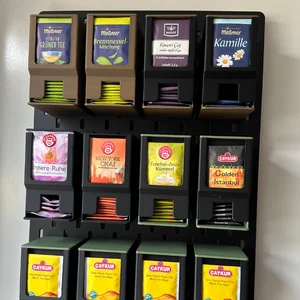 Organizer za Kesice Čaja za Ikea Skadis Pegboard - Kutije za čajeve i dodaci